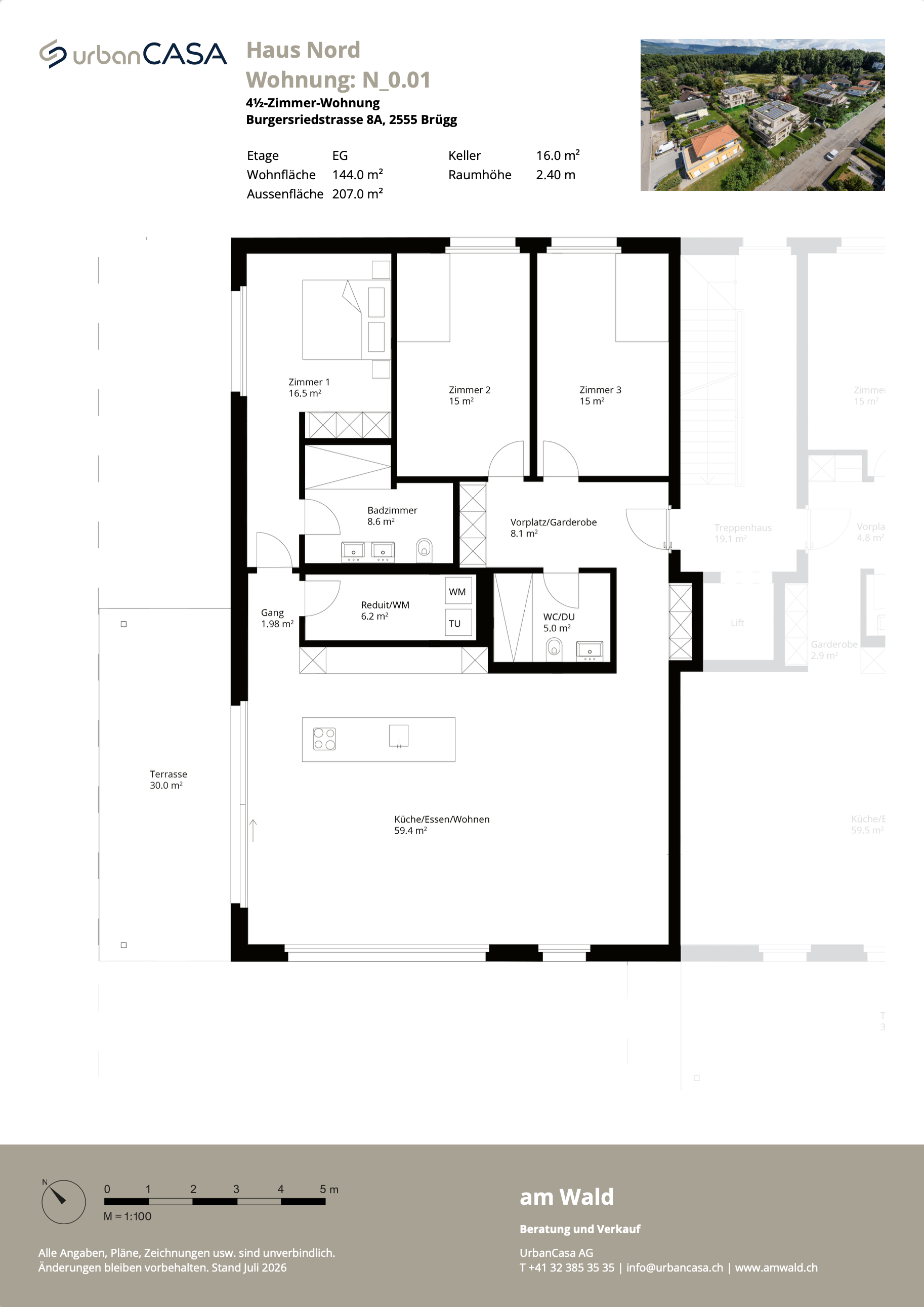 AmWald Grundrisspläne AmWald Grundrisspläne, UrbanCasa