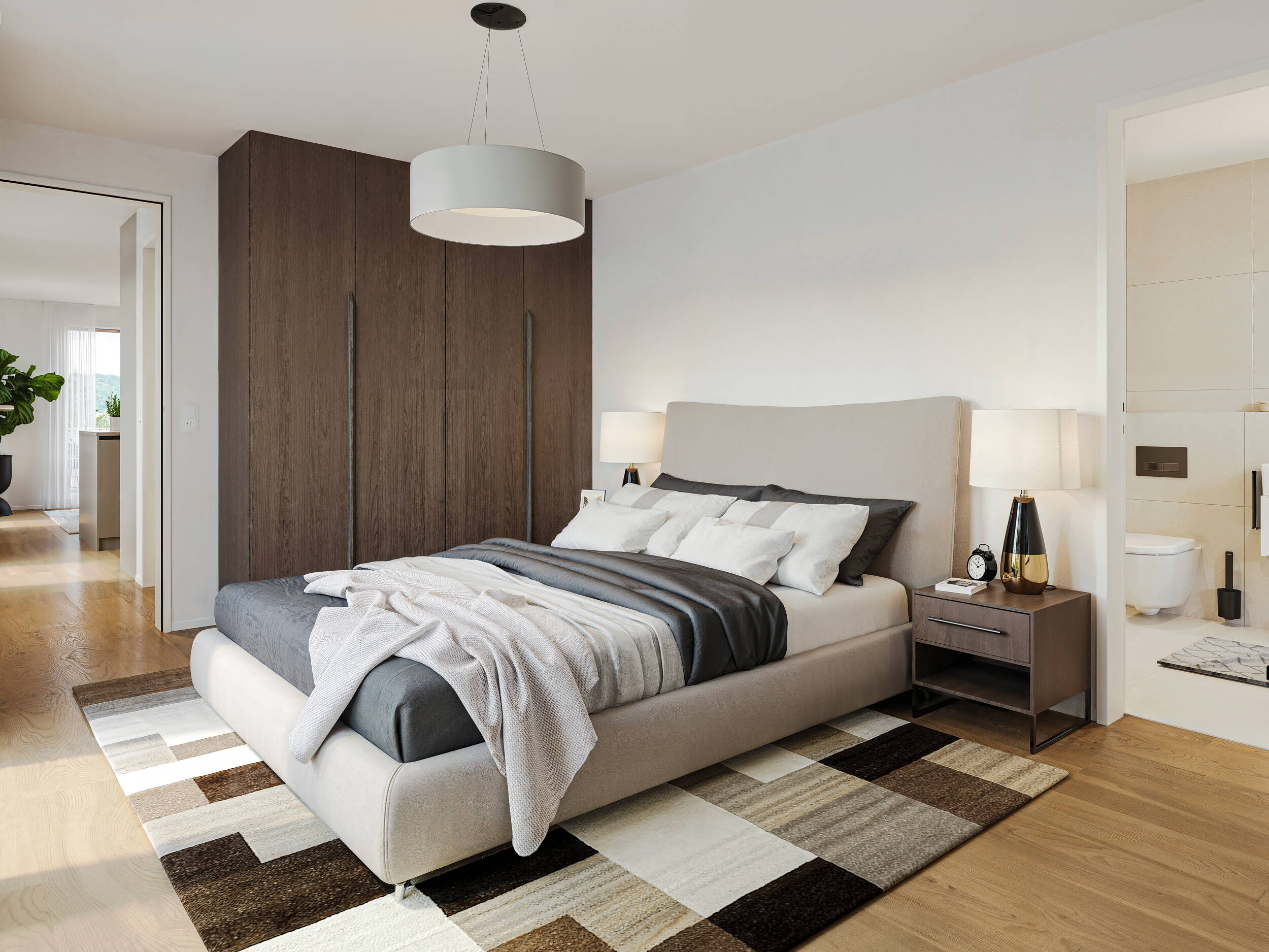 AmWald - Attika Schlafzimmer, Brügg, UrbanCasa